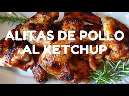 Receta De Alitas De Pollo Asadas Al Ketchup Riquisimas Y Muy Faciles De Hacer Alitas De Pollo Receta Alitas De Pollo Alitas De Pollo Al Horno