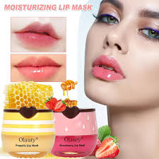Miniling 3 PCS Bee Lip Mask Honey Pot Lip Balm,Strawberry Watermelon Lip  Mask Overnight Hydrating Dry and Crack Lip Scrubs Exfoliator Propolis Lip  Sleeping Mask (Strawberry & Watermelon & Honey) : Amazon.ae: