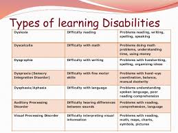 children with learning disabilities