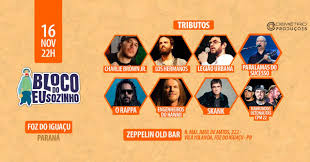 Bloco do Eu Sozinho em Foz do IguaçuPR em Foz do Iguaçu - Sympla