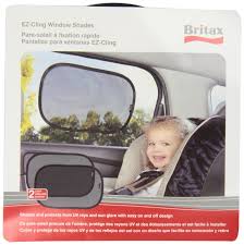 Amazon Com Britax Ez Cling Sun Shades Black 2 Count Baby Window Sun Shades Car Shade Britax
