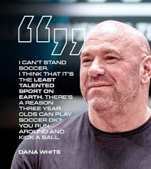 Any soccer fans here? Thoughts? "9, CAN'T STAND SOCCER. THINK THAT IT'S THE  LEAST TALENTED SPORT ON EARTH. THERE'S REASON THREE YEAR OLDS CAN PLAY  SOCCER ОК? YOU RUN AROUND AND KICKABALL.