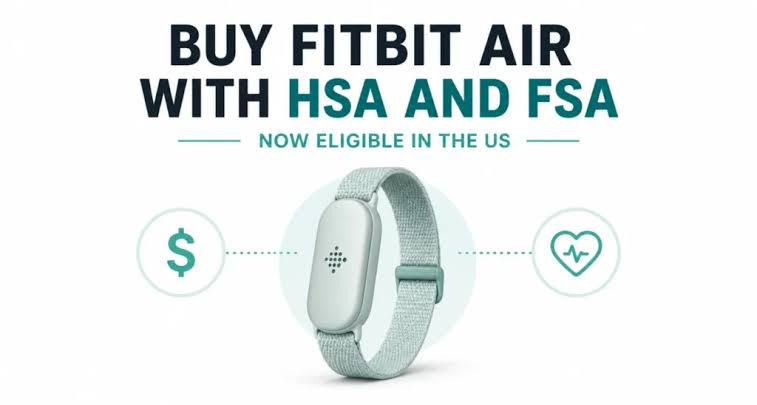Google Fitbit Air is now HSA/FSA eligible in the U.S.