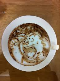 Dragon Ball Latte Art Latte Art Latte Coffee Art