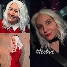 Perruque synthétique courte ondulée pour femme