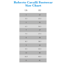 roberto cavalli shoes size chart best picture of chart