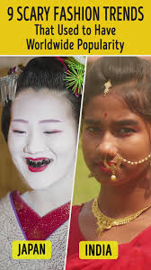 9 Scary Fashion Trends That Used to Have Worldwide Popularity