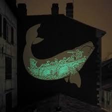 Glow In The Dark Nature Inspired Murals Tell Of Secret Legends Tag Street Art Wall Street Art Mural Art