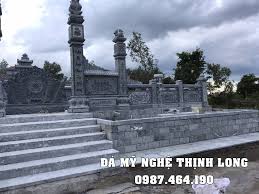 Bậc thềm đá, Lan can đá xanh - Đá Mỹ Nghệ Thịnh Long, Lăng Mộ đá, Mộ đá,  Cột đá đẹp