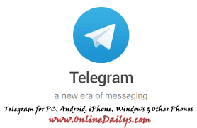 Login Telegram Messenger On Android Iphone Windows And Pc Download Telegram App Online Dailys App Block Mobile Messaging App