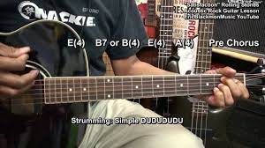 How To Play Satisfaction The Rolling Stones On Acoustic Rock Guitar Eric Blackmon Guitar Youtube Guitar Lessons Guitar Guitar Practice