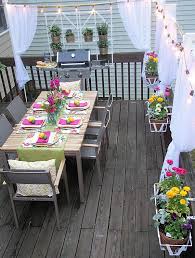 Backyard Deck Ideas With Dining Set And Window Boxes The Home Depot Outdoor Furniture Ideas Backyards Patio Style Challenge Patio Dining