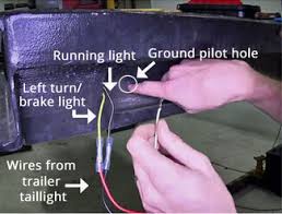 Before you tow any trailer, you should make sure it has functional trailer lights. Wiring Trailer Lights With A 4 Way Plug It S Easier Than You Think Etrailer Com