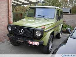 Togli dai favoriti salva l'auto. Mercedes Classe G G Klasse G 300 Gd Oldtimer 4x4 1983 A Vendre Gebrauchtwagen