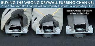 What Is Drywall Furring Channel Or Hat Channel
