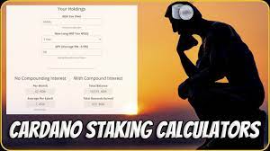 Staking cryptocurrency with ledger live is an easy process; Cardano Staking Rewards Calculator Updated Ada Staking Reward Youtube