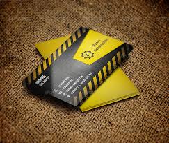 The best online business card printing services make it simple and easy to order new business cards, offering top design and print quality and competitive pricing. 20 Construction Company Business Cards Free Templates