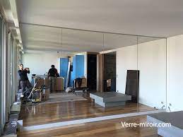 Crédence inox découpée sur mesure : Miroir Mural Sur Mesure