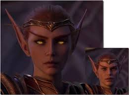 from ella) Decided to spend 3 minutes fixing Liadrin. #warcraft