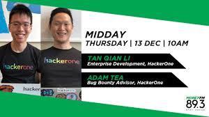Tan Qian Li and Adam Tea, APAC HackerOneTan Qian Li, Enterprise  Development, and Adam Tea, Bug Bounty Advisor from APAC, HackerOne