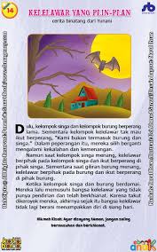 Asal Mula Kelelawar Tidak Berani Menampakkan Diri Di Siang Hari Ebook Anak Anak Buku Anak Binatang