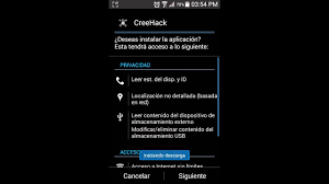 Creehack es una app para usar otras apps modificadas, podrás saltarte . Como Utilizar Creehack Youtube