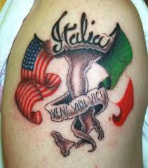 Oct 21, 2019 · doing an american flag tattoo on your leg is not as popular as the american flag tattoos on the shoulders, but it is still an option that you can do. Italian Tattoo Ideas Designs Tattoo Ideas