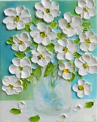 Maybe you would like to learn more about one of these? Daisy Oil Impasto Painting Daisy Palette Knife Painting Kenzie S Cottage
