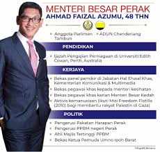 Lahir di ipoh, perak, 10 juni 1970; A Few Questions For The Perak Mb Ahmad Faizal Azumu One Question Has Now Been Addressed Only 12 For Him To Answer Rebuilding Malaysia