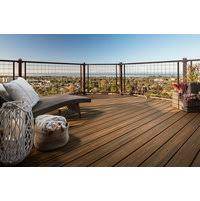 Create a deck that is waterproof below fast and easy. 05 52 23 Aluminum Railings Arcat