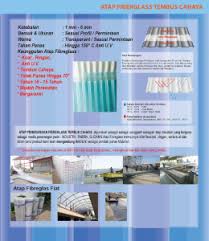 Hal ini tergantung dari jenis dan ukuran atap tersebut. Atap Fibreglass Cv Multi Griya Bangunan