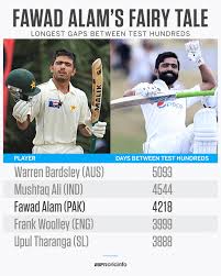 Pakistan team are playing icc cricket world cup 2019 in england. Nz Vs Pak 1st Test Stats Fawad Alam Ends 11 Year Wait In Style