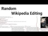 Editing Random Wikipedia Articles for 4 Minutes - YouTube