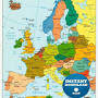 Europe map from www.etsy.com