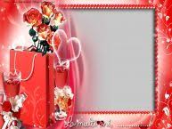 15 x 15 cm suport: Personalizare Felicitari Cu Poza Si Nume Zi De Nastere La Multi Ani Felicitaripersonalizate Com Frame Clipart Valentine Day Cards Free Cards