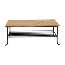 It feature a unique style with metal legs with dramatic curves and lovly scrolls design. 56 Off Rustic Wrought Iron And Wood Coffee Table Tables