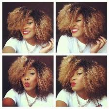 Ombre color hairstyles show dimension better and low maintenance, it is the best choice for whom don't want to dye your own hair. Ombre Natural Curls Black Hair Information
