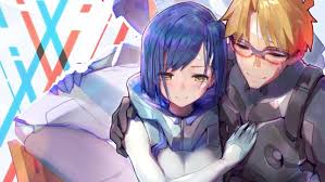 We hope you enjoy our growing collection of hd images to use as a background or home screen for please contact us if you want to publish a darling in the franxx wallpaper on our site. Goro And Ichigo Of Darling In The Franxx Hd Wallpaper Download