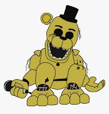 Después de encontrarte a estos muñecos animatrónicos no volverás a ver las pizzerías con los mismos ojos. Withered Golden Freddy Golden Freddy De Five Nights At Freddy S 2 Hd Png Download Transparent Png Image Pngitem