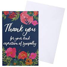 They helped me to know that you were thinking of me while i was out of the office. Sympathy Thank You Cards With Envelopes 48 Pack Walmart Com Walmart Com