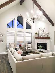 Vaulted Ceiling With Beams Living Room Design Ideas Ceiling Beams Living Room Vaulted Ceiling Living Room Beams Living Room
