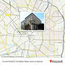 How To Get To Grand Hotel Et De Milan In Milano By Bus