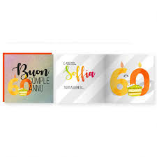 Ottieni biglietto di auguri per 60 anni akena akena. Biglietto Auguri Apri E Soffia Con Busta Compleanno 60 Anni Luci E Suoni 15x15cm