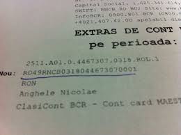 Obtinerea unui extras de cont se poate face chiar daca titularul. Andrei Madalinaiba