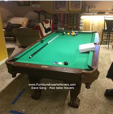 Furniture Experts Movers Call 240 764 6143 To Get Professional Brunswick Billiards Pool Table Pool Table Moving Moving Apartment Commercial Office Furniture