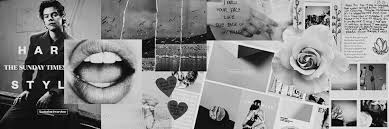 Aesthetics Black And White Collage Header Lᥲყ᥆ᥙt᥉ ۵ Twitter Header Photos Twitter Header Twitter Header Aesthetic
