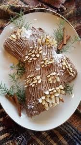 Vegan Buche De Noel With Chocolate Mousse Filling And Mocha Buttercream Frosting T Vegan Christmas Desserts Vegan Christmas Recipes Christmas Desserts Treats