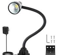 Flexible Work Light, 12W Machine Light, 1200 Lumen Flexible ...
