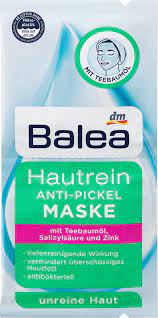 Balea Maske Hautrein Anti Pickel 16 Ml Dauerhaft Gunstig Online Kaufen Dm De