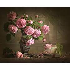 18 x 21 x 2.inches.see photos as part of the description. 2021 Frameless Vintage Flower Diy Painting By Numbers Acrylic Picture Hand Painted Oil Painting Wall Art Canvas For Unique Gift From Hysean 15 78 Dhgate Com